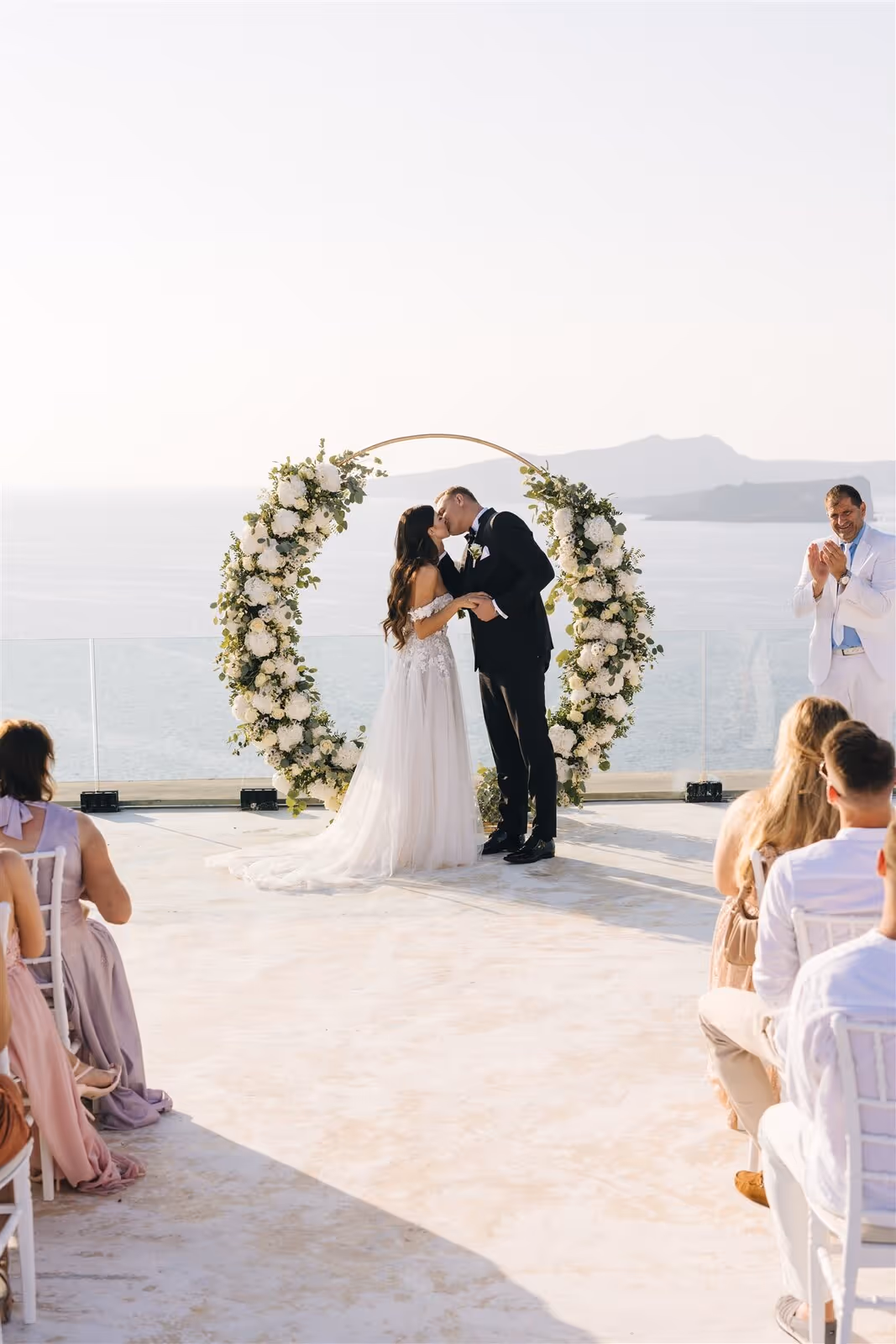 Ślub w Grecji - Santorini. Taras nr. 12. Zdjęcie nr. 14