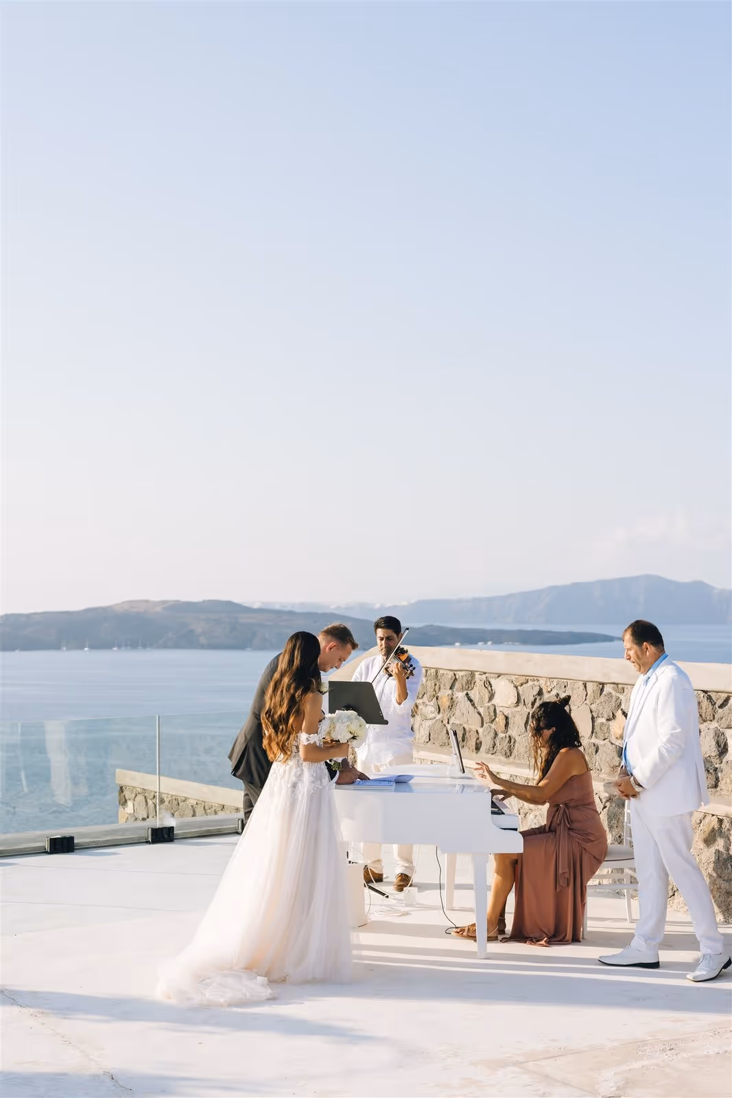Ślub w Grecji - Santorini. Taras nr. 12. Zdjęcie nr. 15