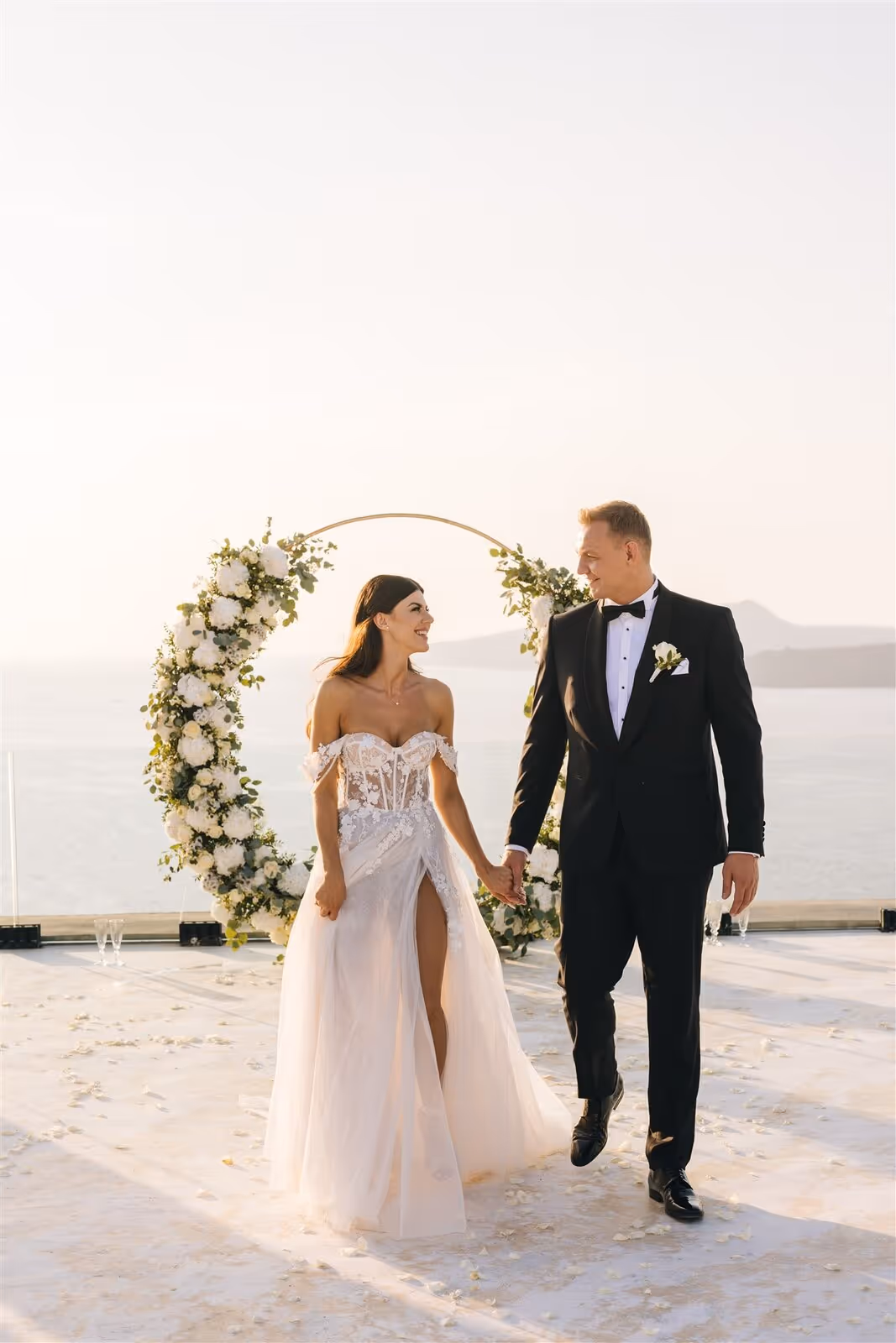 Ślub w Grecji - Santorini. Taras nr. 12. Zdjęcie nr. 24