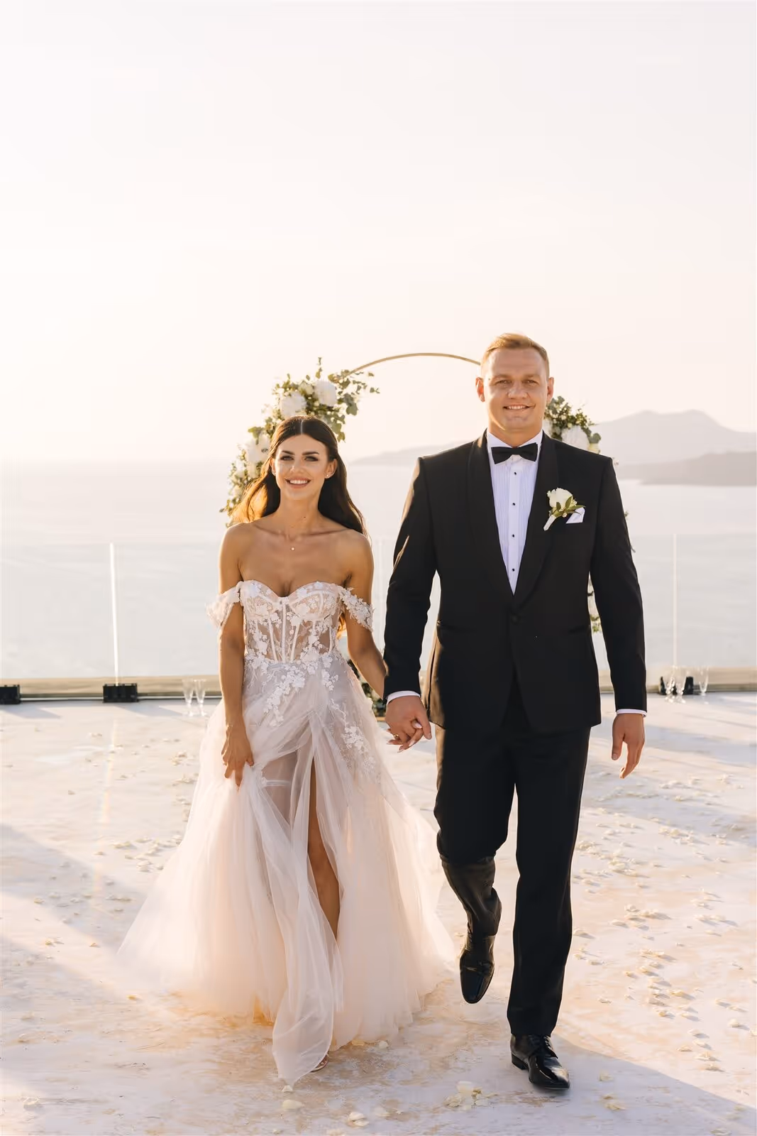 Ślub w Grecji - Santorini. Taras nr. 12. Zdjęcie nr. 25