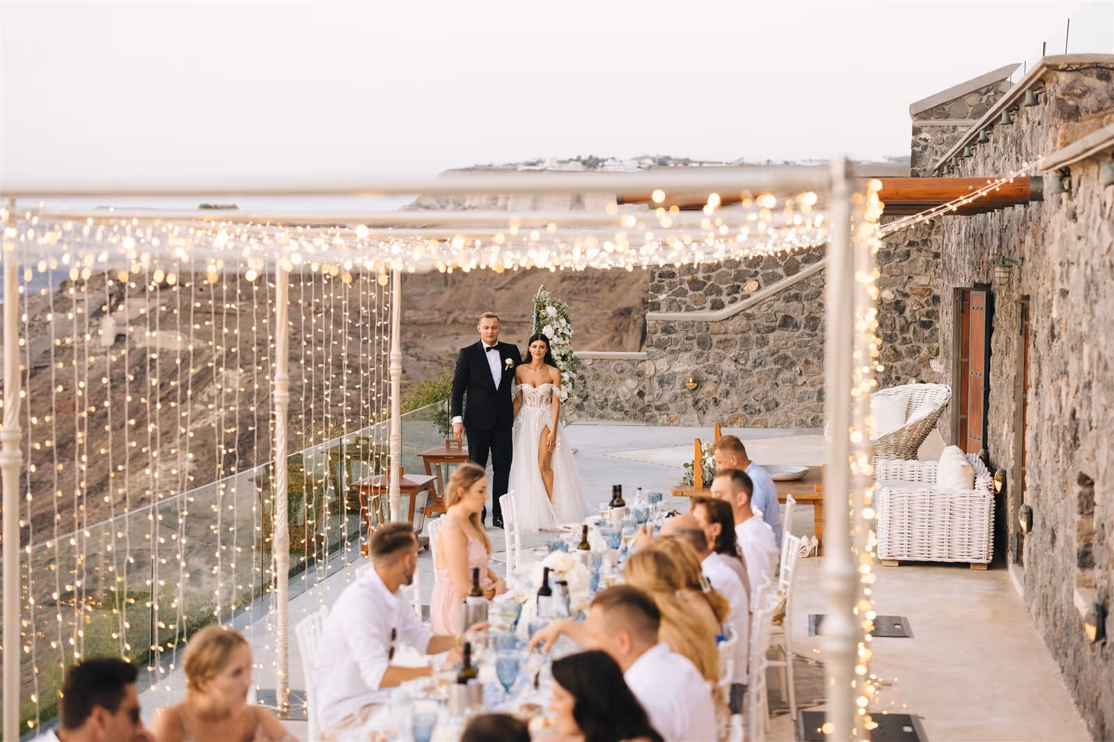Ślub w Grecji - Santorini. Taras nr. 12. Zdjęcie nr. 29