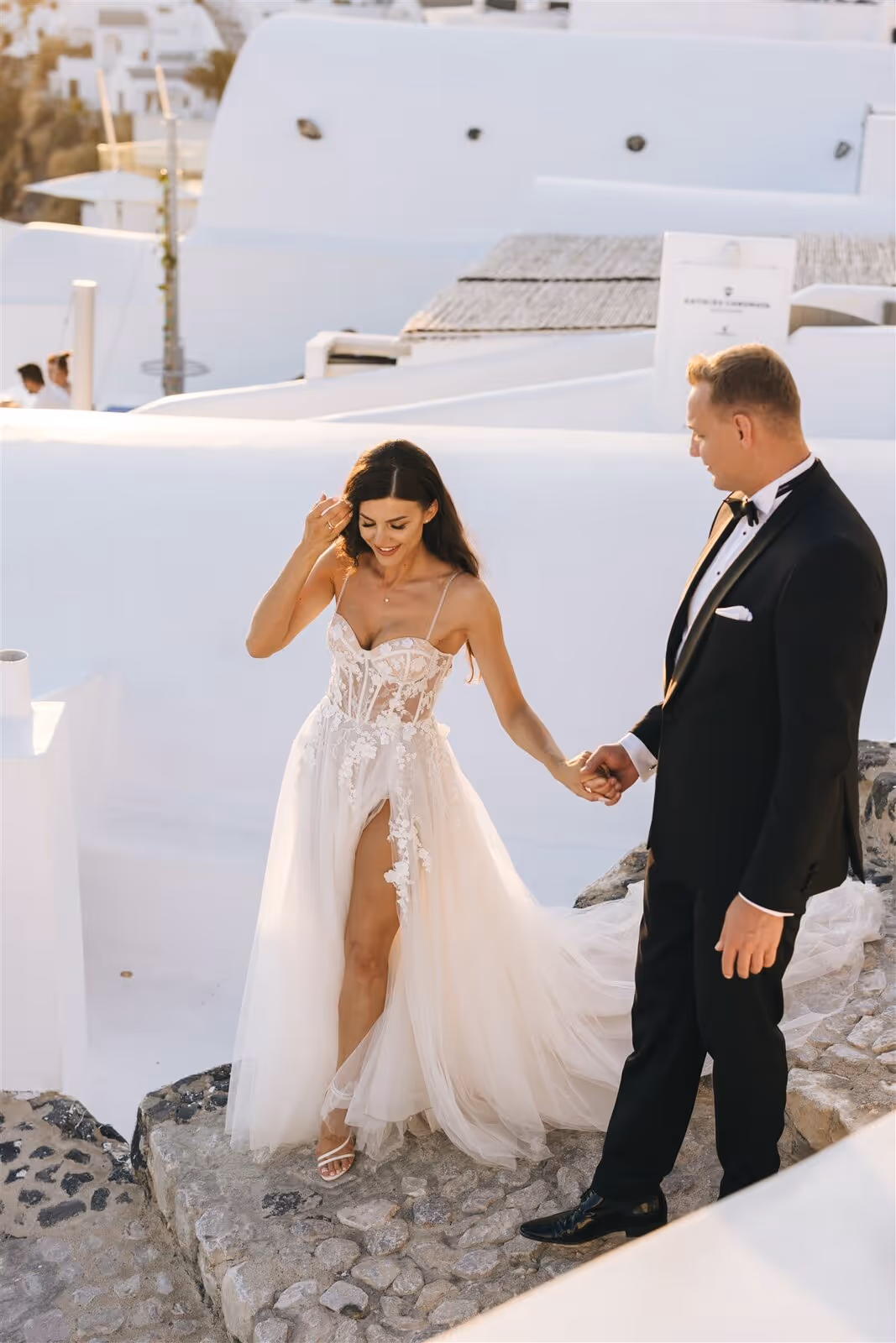 Ślub w Grecji - Santorini. Taras nr. 12. Zdjęcie nr. 47
