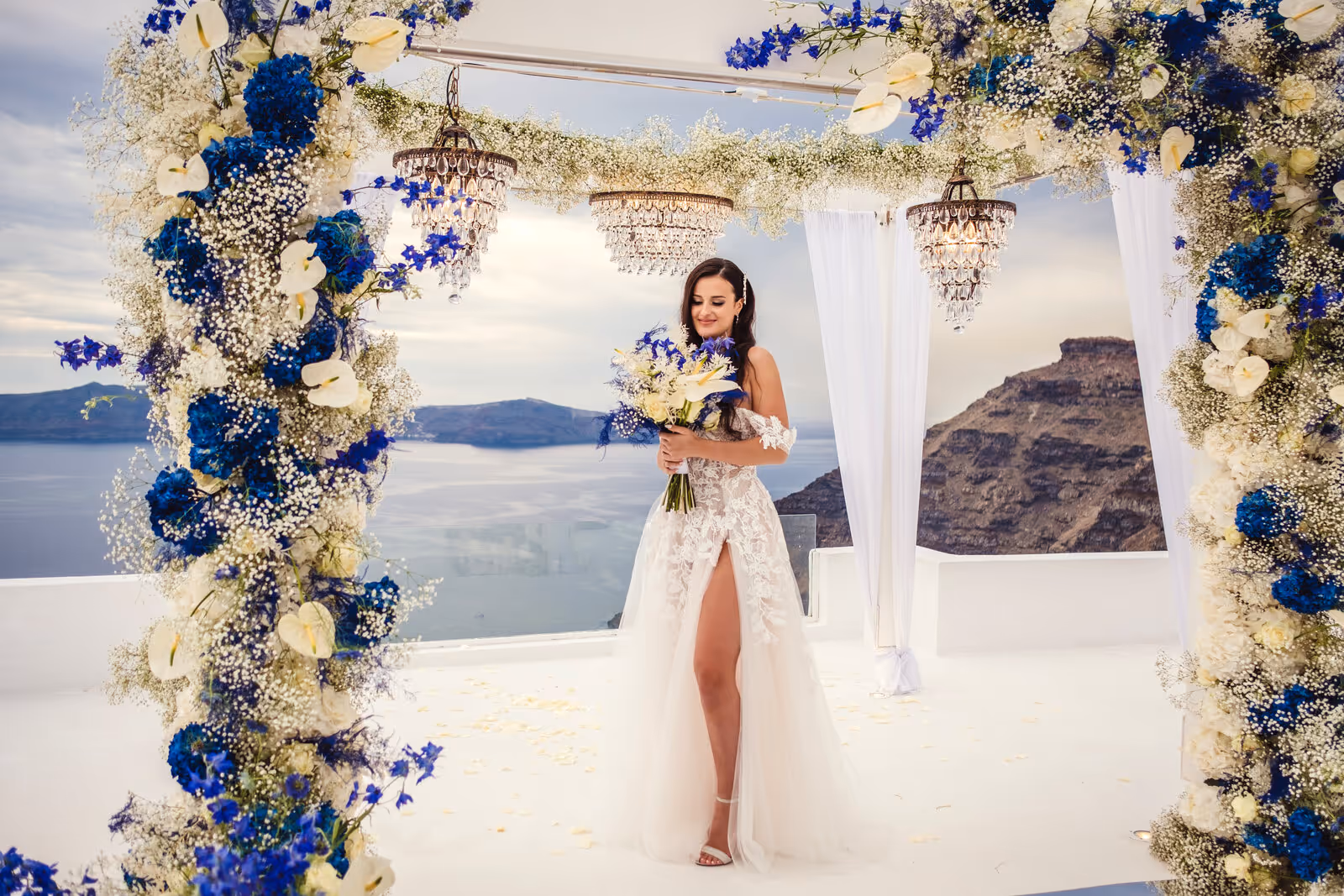 Ślub w Grecji - Santorini. Taras nr. 6. Zdjęcie nr. 31
