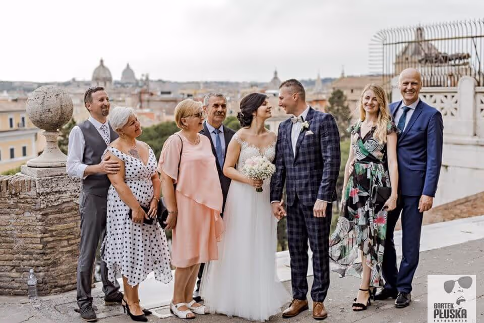 Ślub we Włoszech - Rzym. Zdjęcie nr. 22