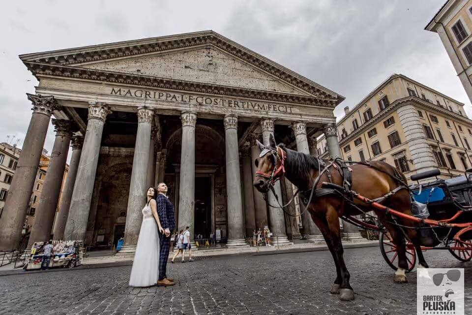 Ślub we Włoszech - Rzym. Zdjęcie nr. 54