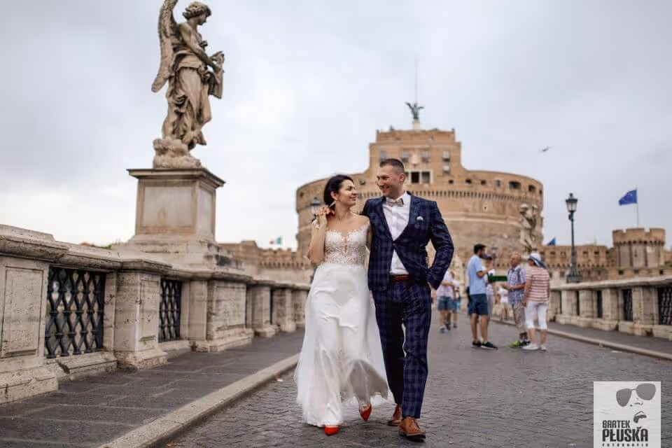 Ślub we Włoszech - Rzym. Zdjęcie nr. 62