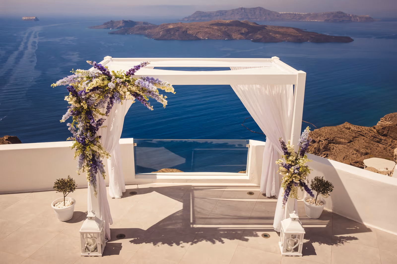 Ślub w Grecji - Santorini. Taras nr. 2. Zdjęcie nr. 16