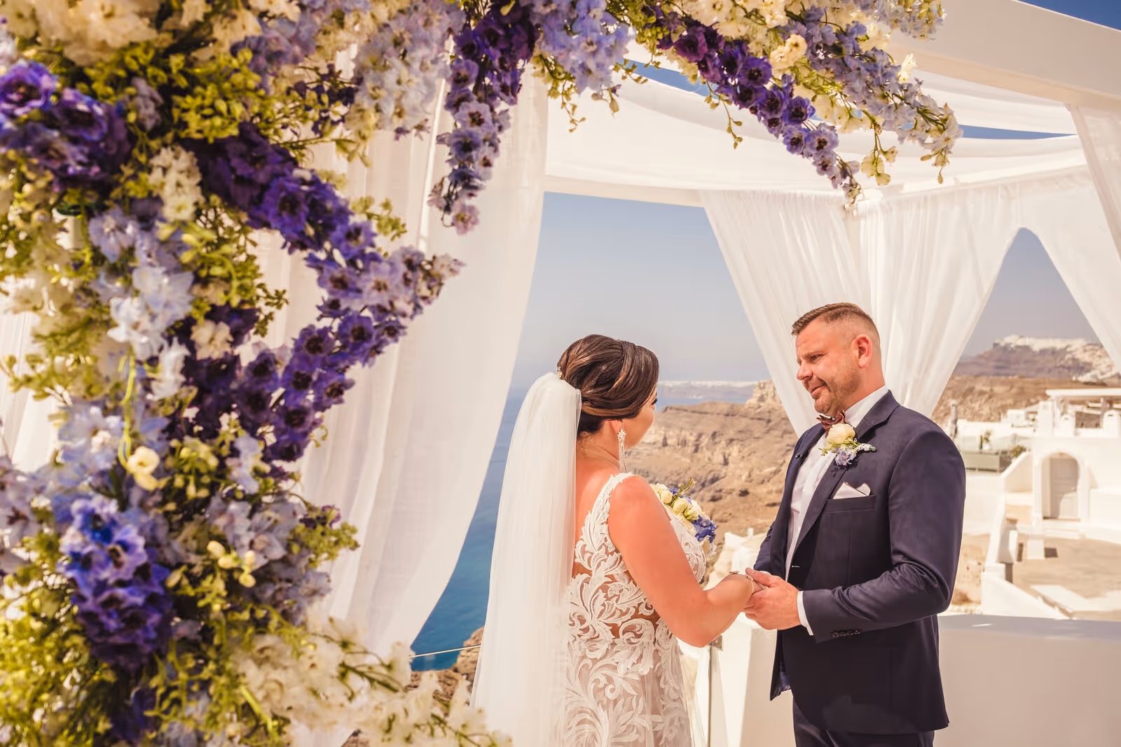 Ślub w Grecji - Santorini. Taras nr. 2. Zdjęcie nr. 32