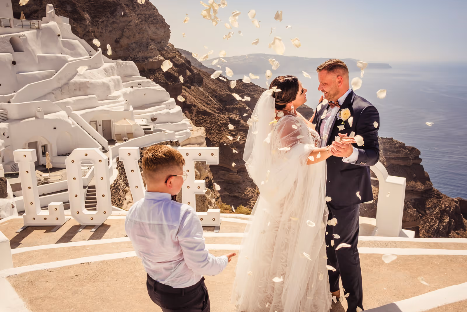 Ślub w Grecji - Santorini. Taras nr. 2. Zdjęcie nr. 44
