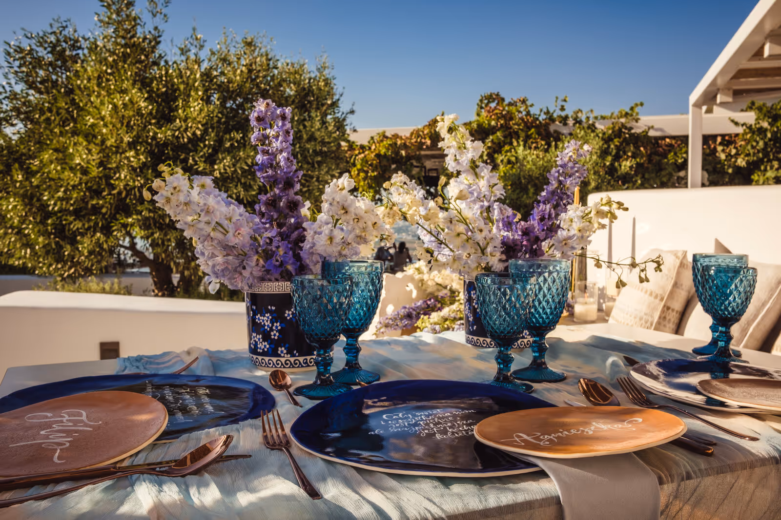 Ślub w Grecji - Santorini. Taras nr. 2. Zdjęcie nr. 47