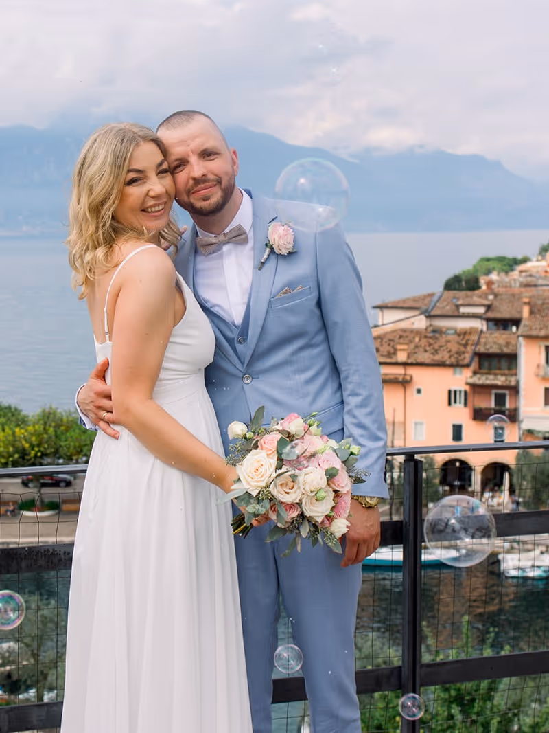 Ślub we Włoszech - Jezioro Garda. Galeria zdjęć Agnieszka & Paweł