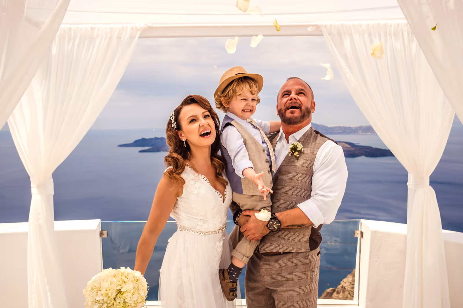 Ślub w Grecji - Santorini. Taras nr. 2. Zdjęcie nr. 16