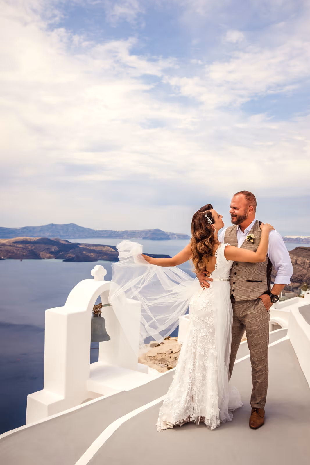 Ślub w Grecji - Santorini. Taras nr. 2. Zdjęcie nr. 19