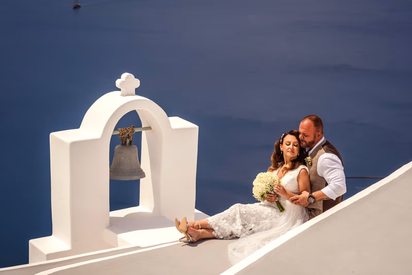 Ślub w Grecji - Santorini. Taras nr. 2. Zdjęcie nr. 21