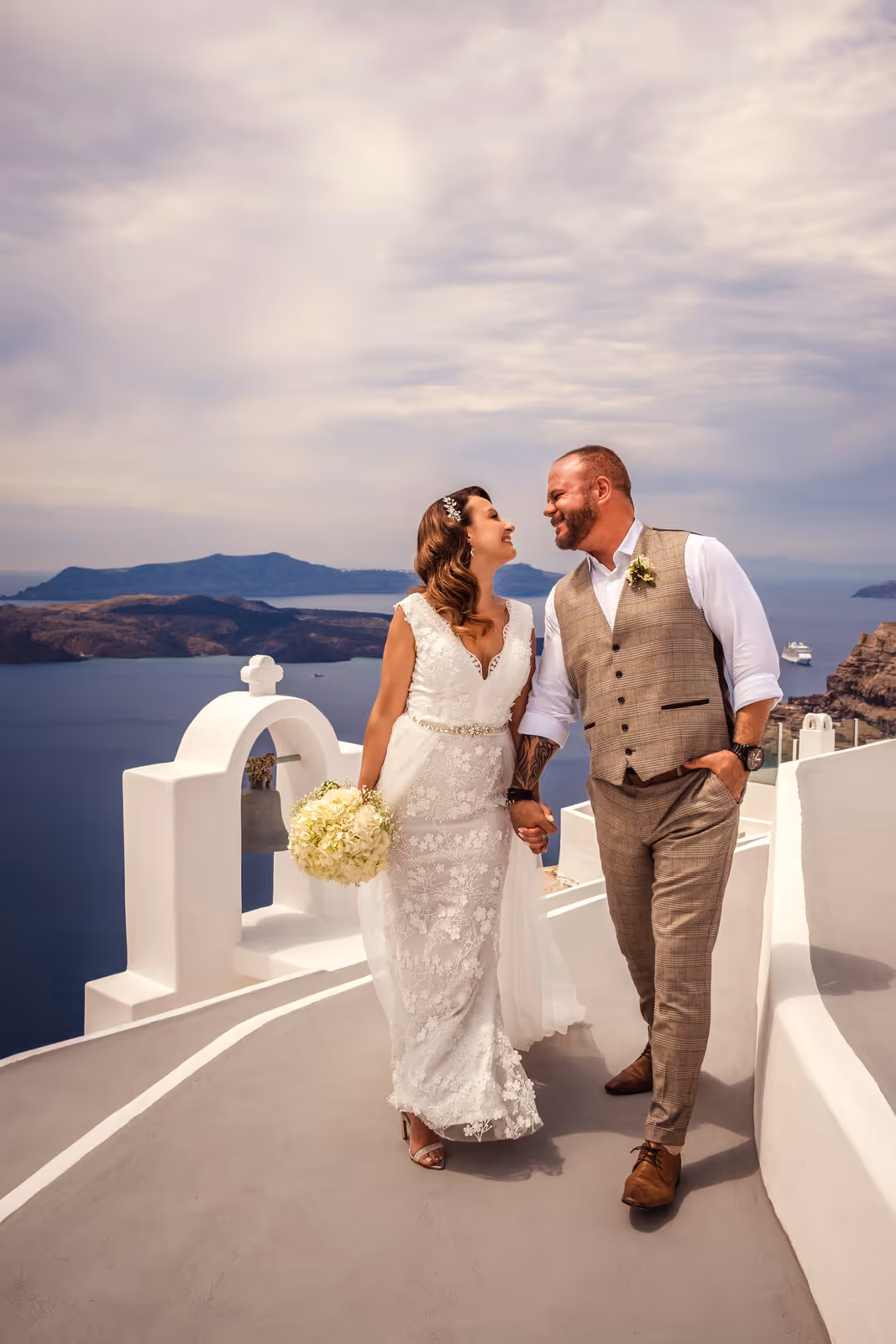 Ślub w Grecji - Santorini. Taras nr. 2. Zdjęcie nr. 22