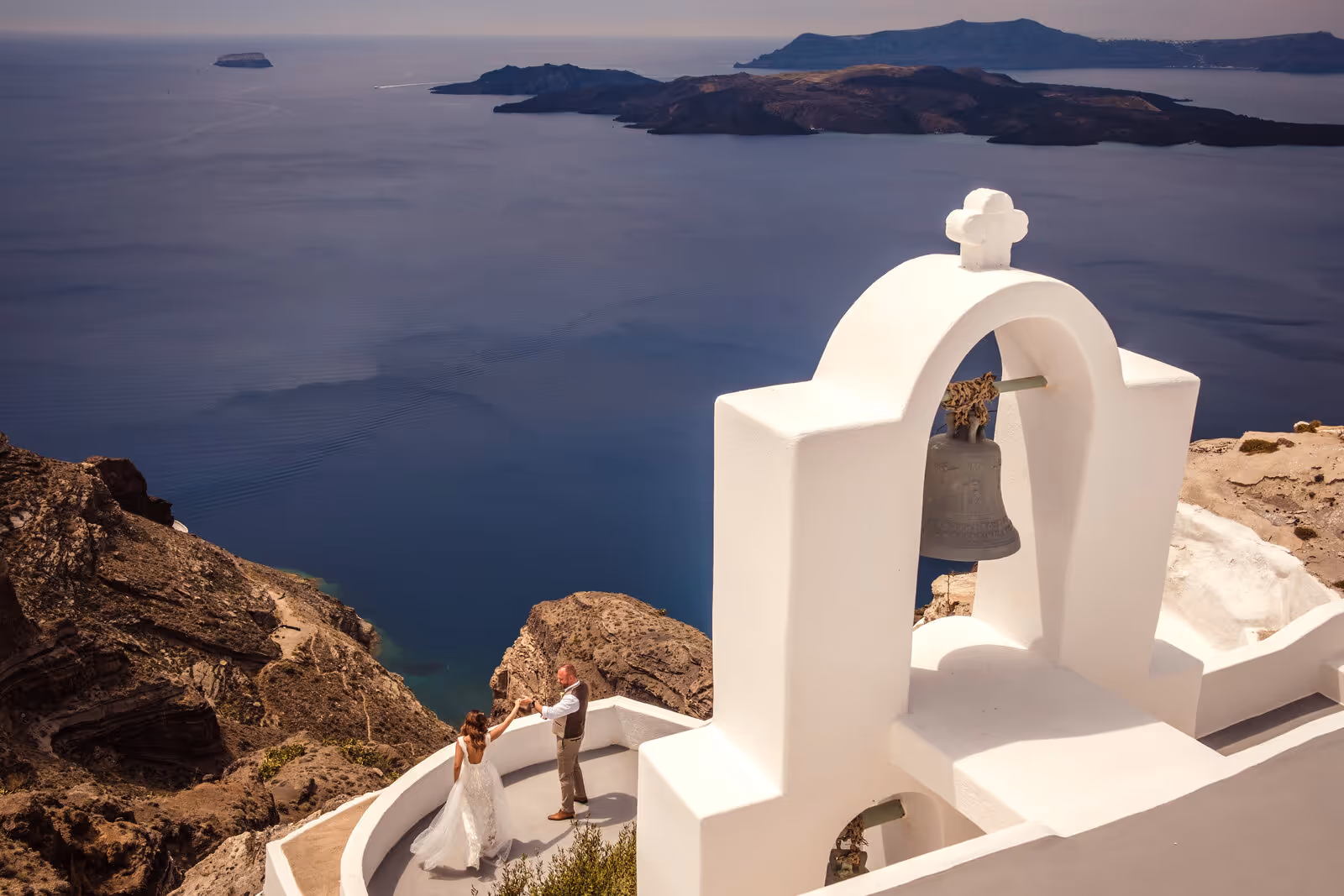 Ślub w Grecji - Santorini. Taras nr. 2. Zdjęcie nr. 24