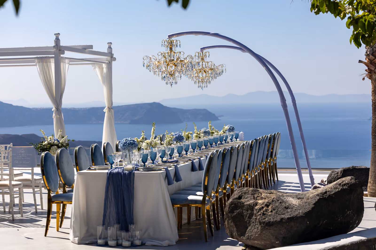 Ślub w Grecji - Santorini. Taras nr. 1. Zdjęcie nr. 10