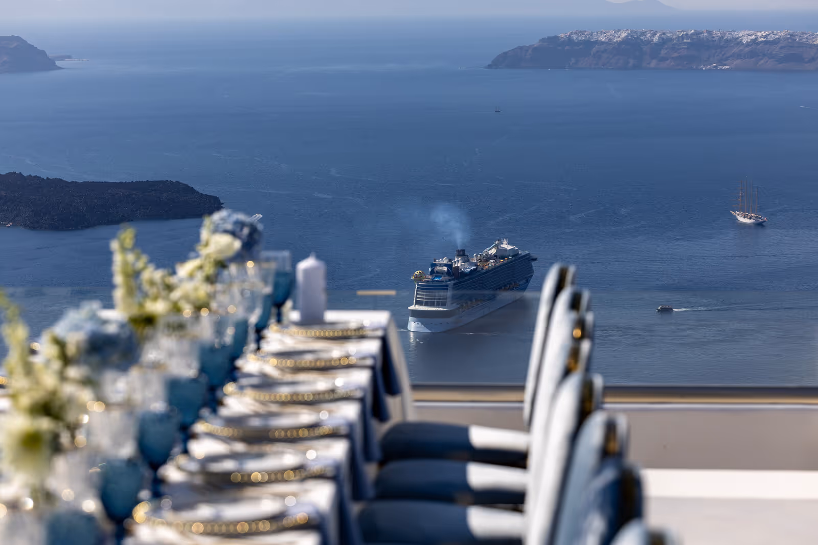 Ślub w Grecji - Santorini. Taras nr. 1. Zdjęcie nr. 14
