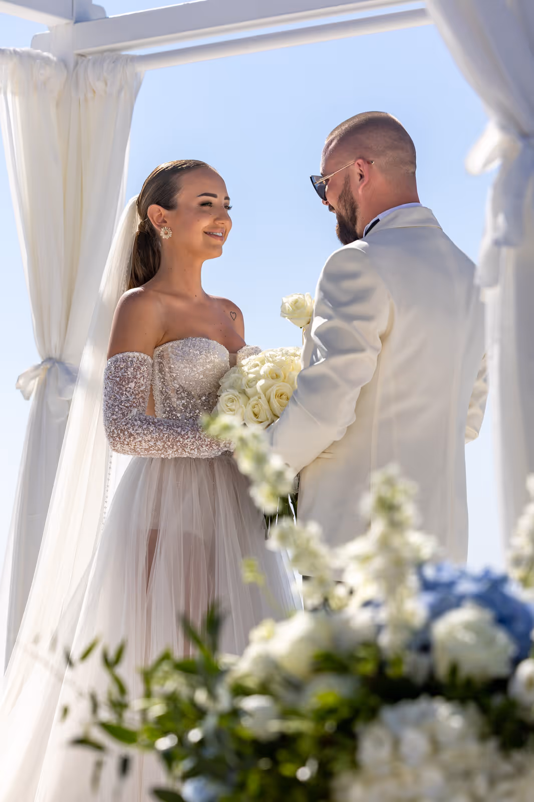 Ślub w Grecji - Santorini. Taras nr. 1. Zdjęcie nr. 32