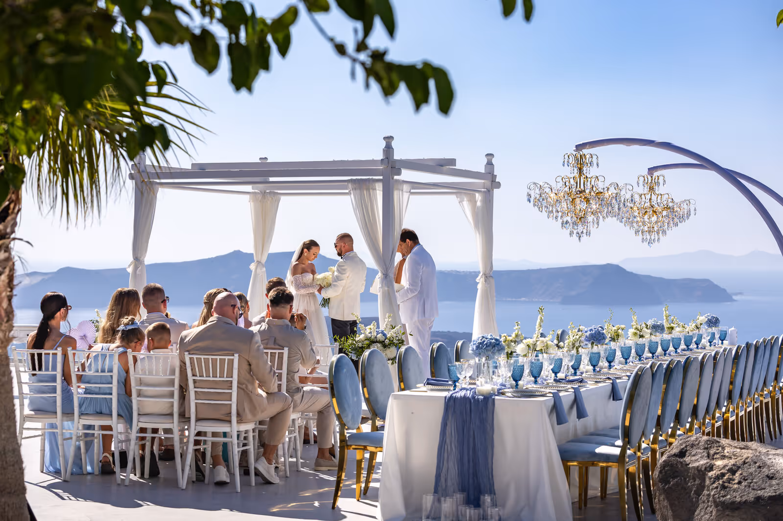 Ślub w Grecji - Santorini. Taras nr. 1. Zdjęcie nr. 35