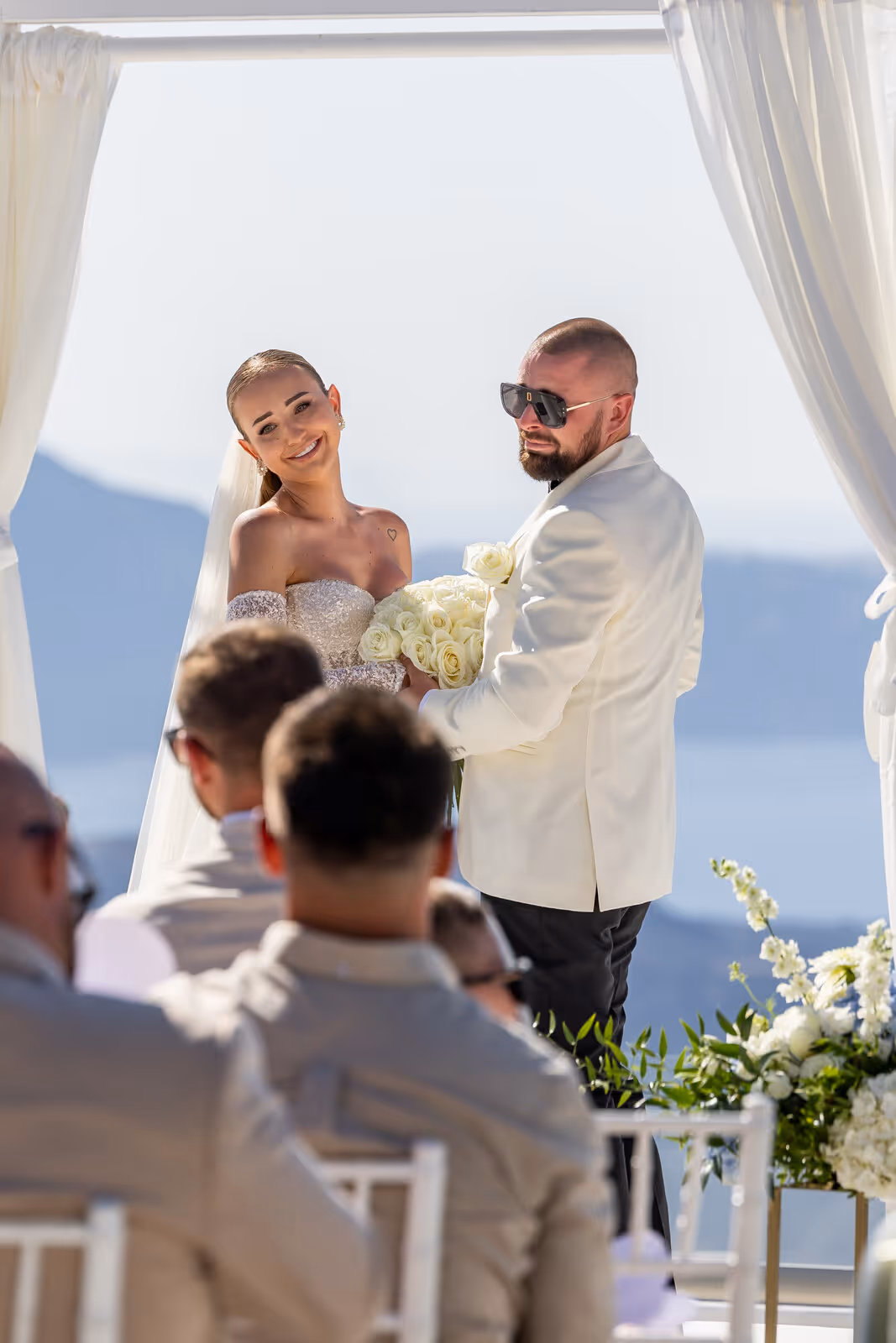 Ślub w Grecji - Santorini. Taras nr. 1. Zdjęcie nr. 36