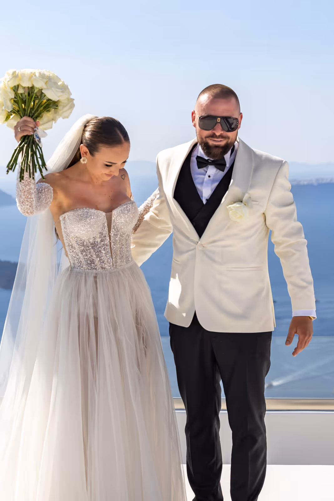 Ślub w Grecji - Santorini. Taras nr. 1. Zdjęcie nr. 44