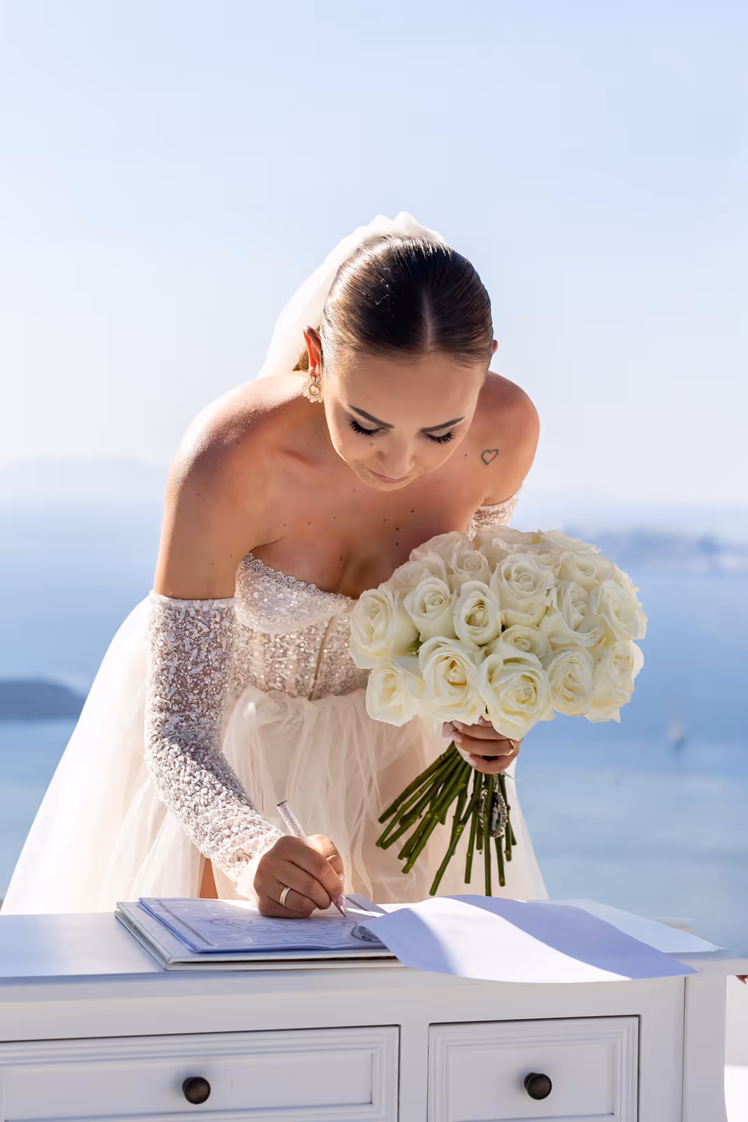 Ślub w Grecji - Santorini. Taras nr. 1. Zdjęcie nr. 45