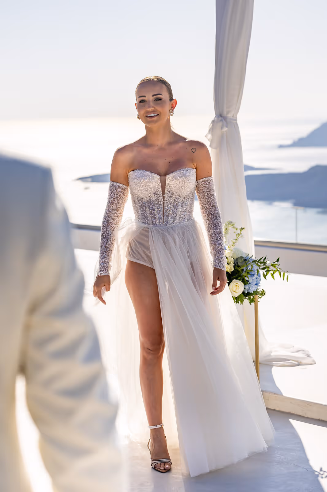 Ślub w Grecji - Santorini. Taras nr. 1. Zdjęcie nr. 56