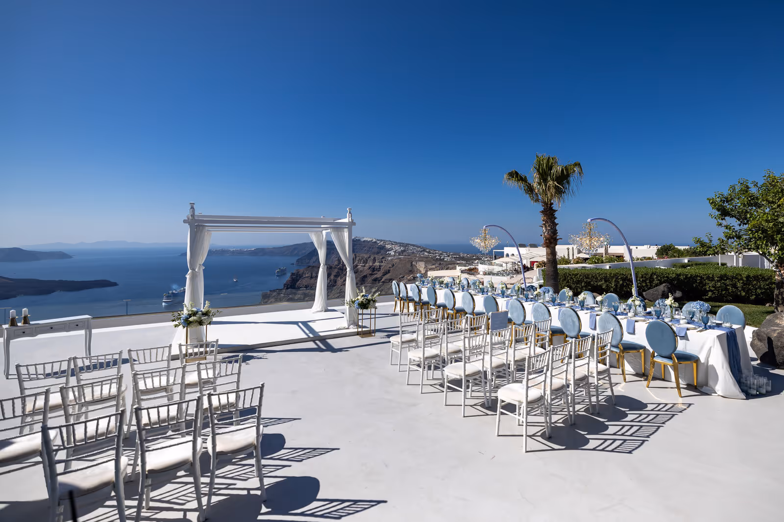 Ślub w Grecji - Santorini. Taras nr. 1. Zdjęcie nr. 9
