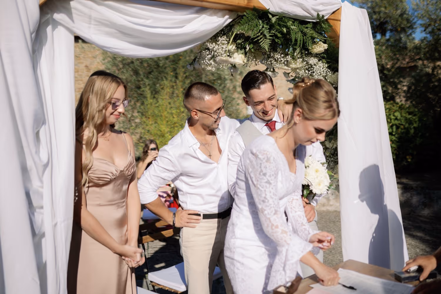 Ślub we Włoszech - Toskania. Zdjęcie nr. 35