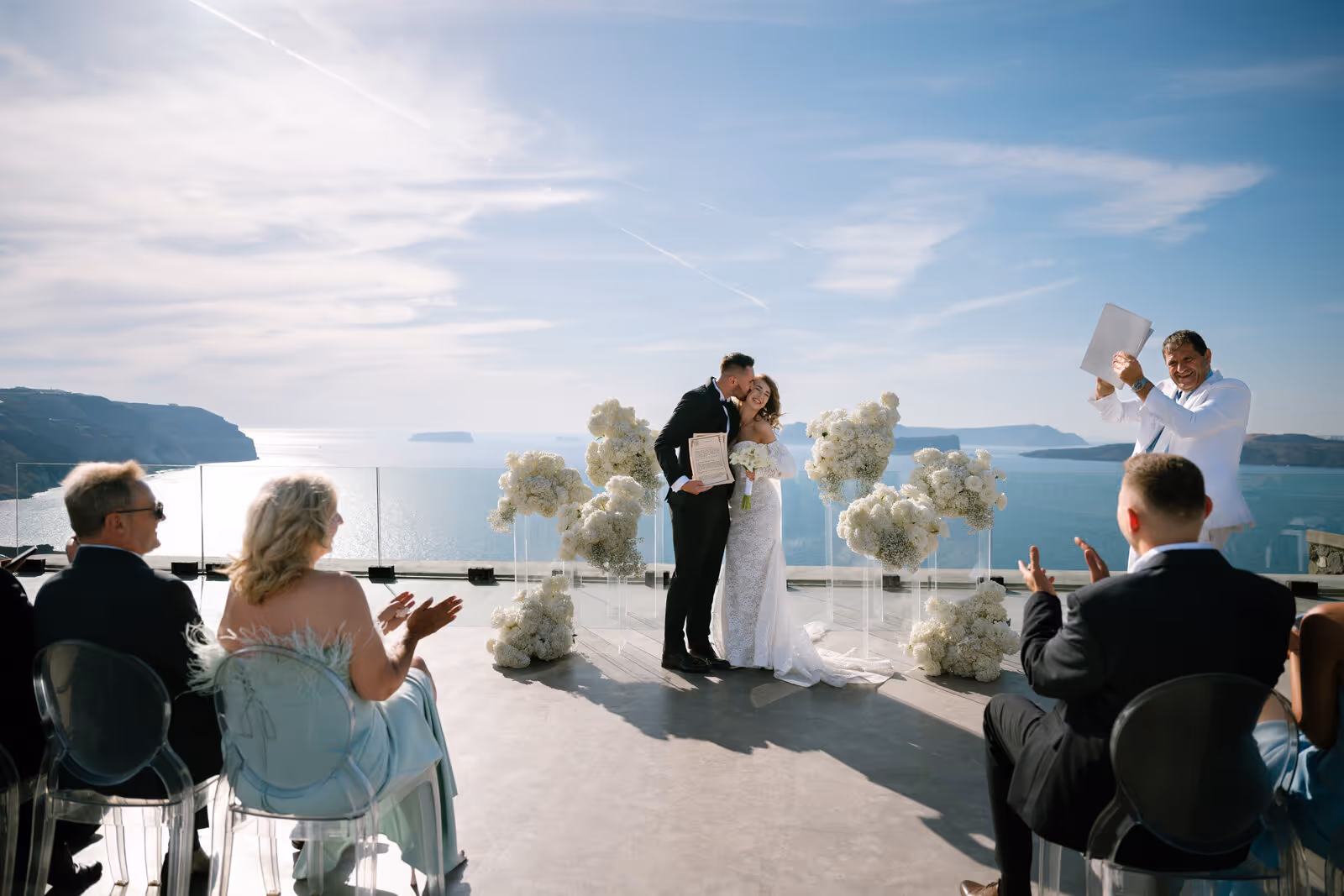 Ślub w Grecji. Santorini. Zdjęcie nr. 53
