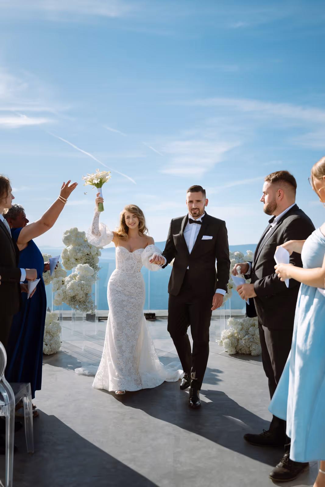 Ślub w Grecji. Santorini. Zdjęcie nr. 54