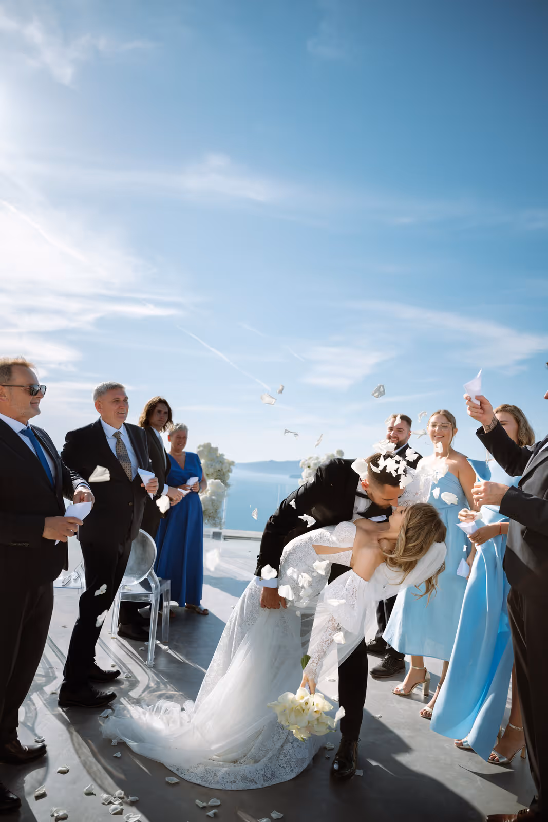 Ślub w Grecji. Santorini. Zdjęcie nr. 57