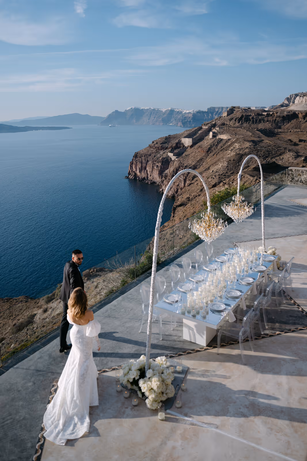 Ślub w Grecji. Santorini. Zdjęcie nr. 86