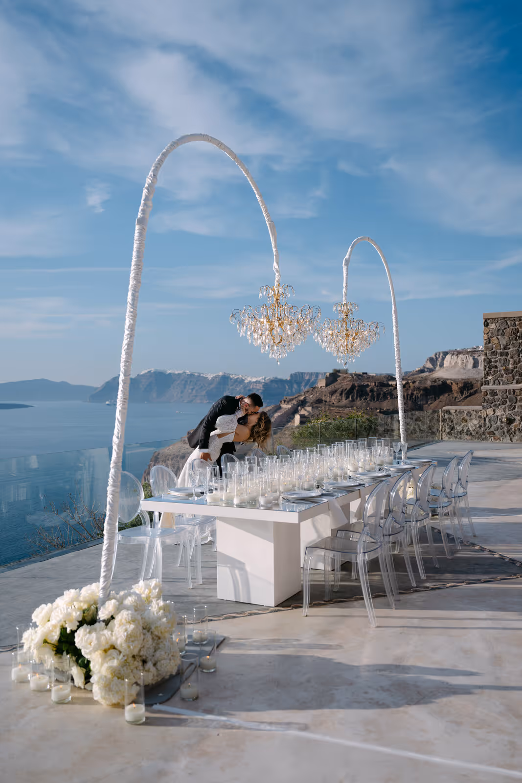 Ślub w Grecji. Santorini. Zdjęcie nr. 88