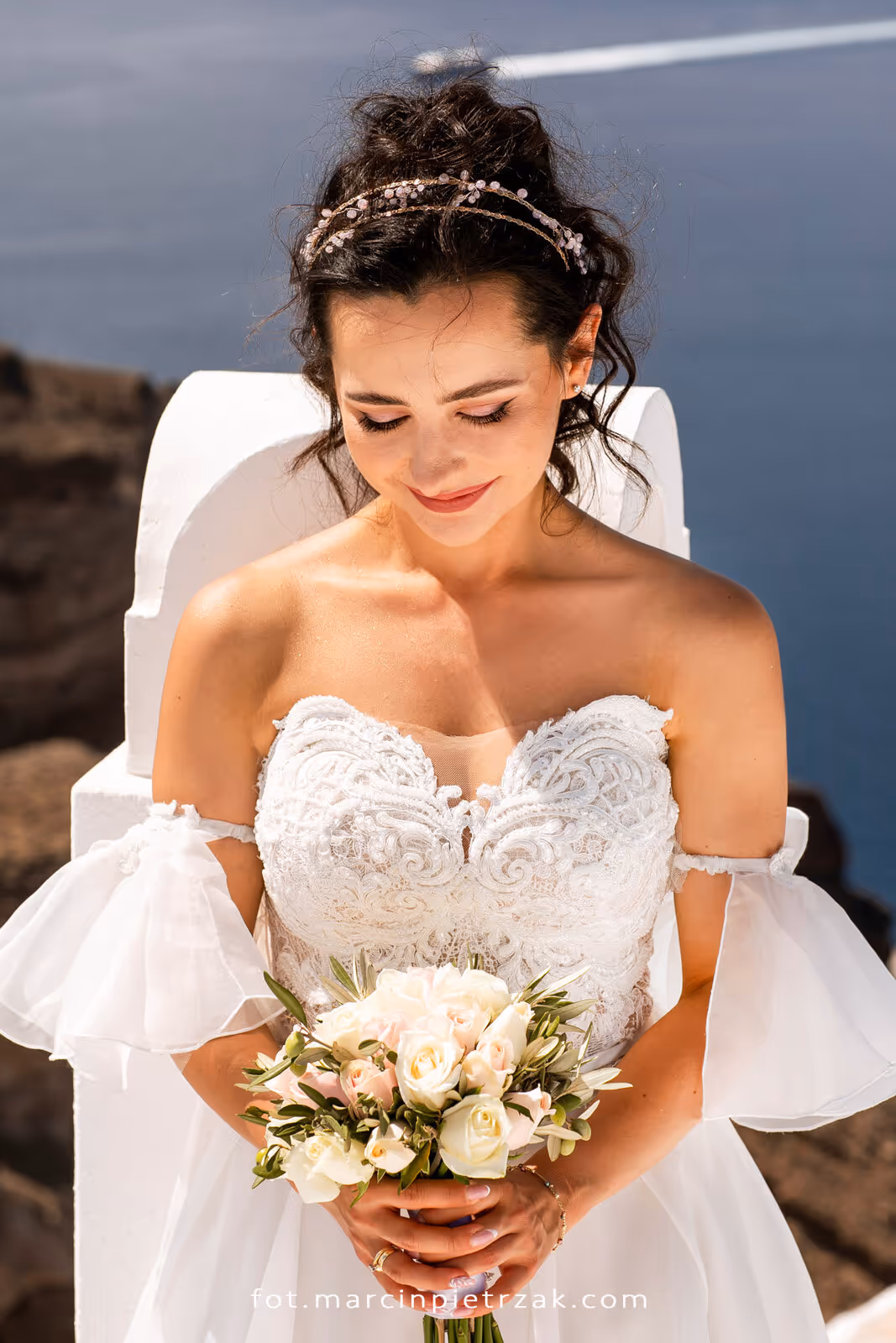 Ślub w Grecji - Santorini. Taras nr. 2. Zdjęcie nr. 10