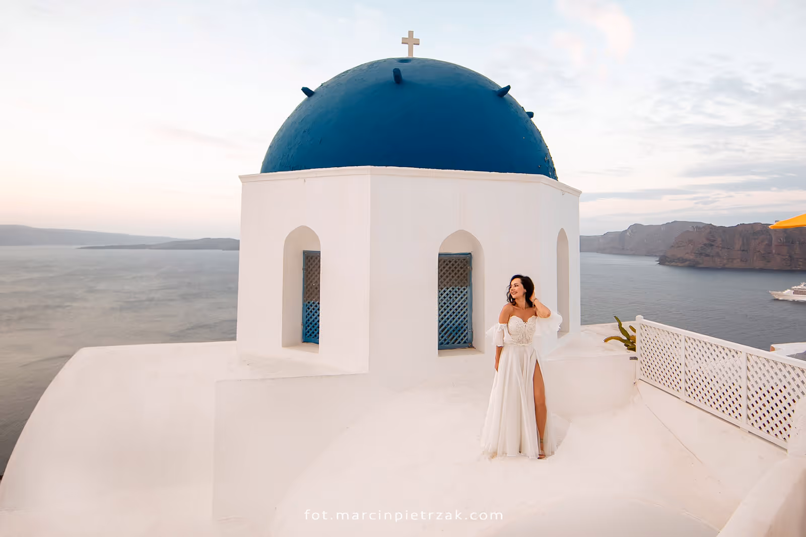 Ślub w Grecji - Santorini. Taras nr. 2. Zdjęcie nr. 12