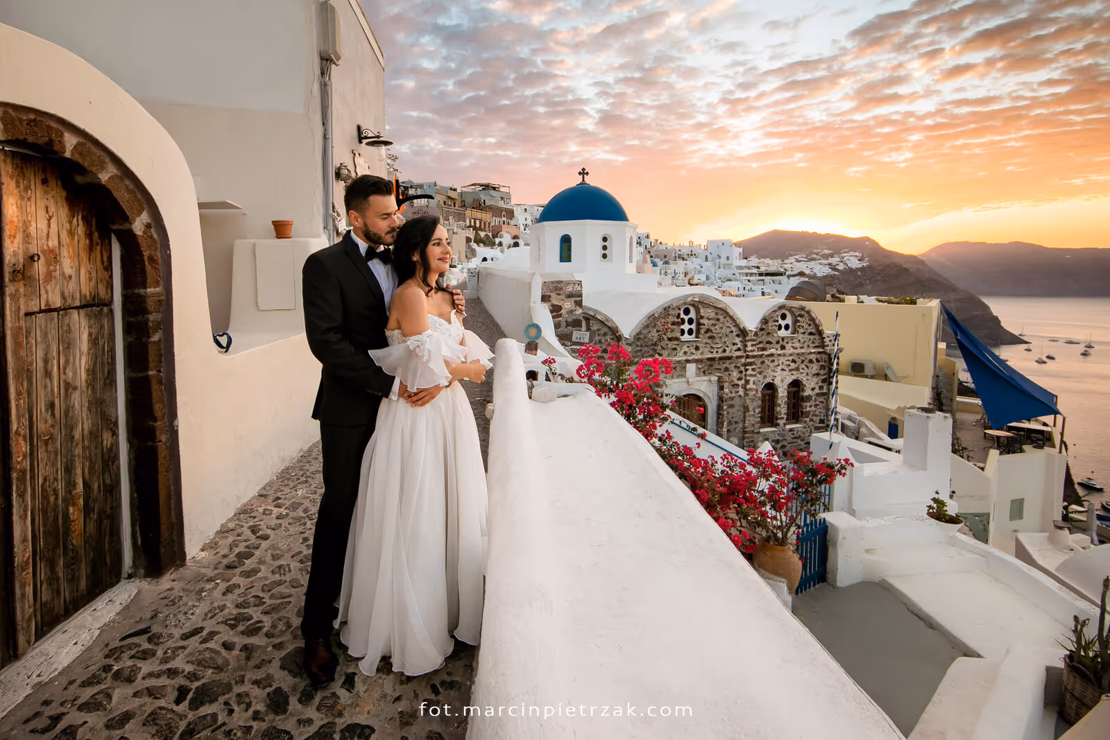 Ślub w Grecji - Santorini. Taras nr. 2. Zdjęcie nr. 14