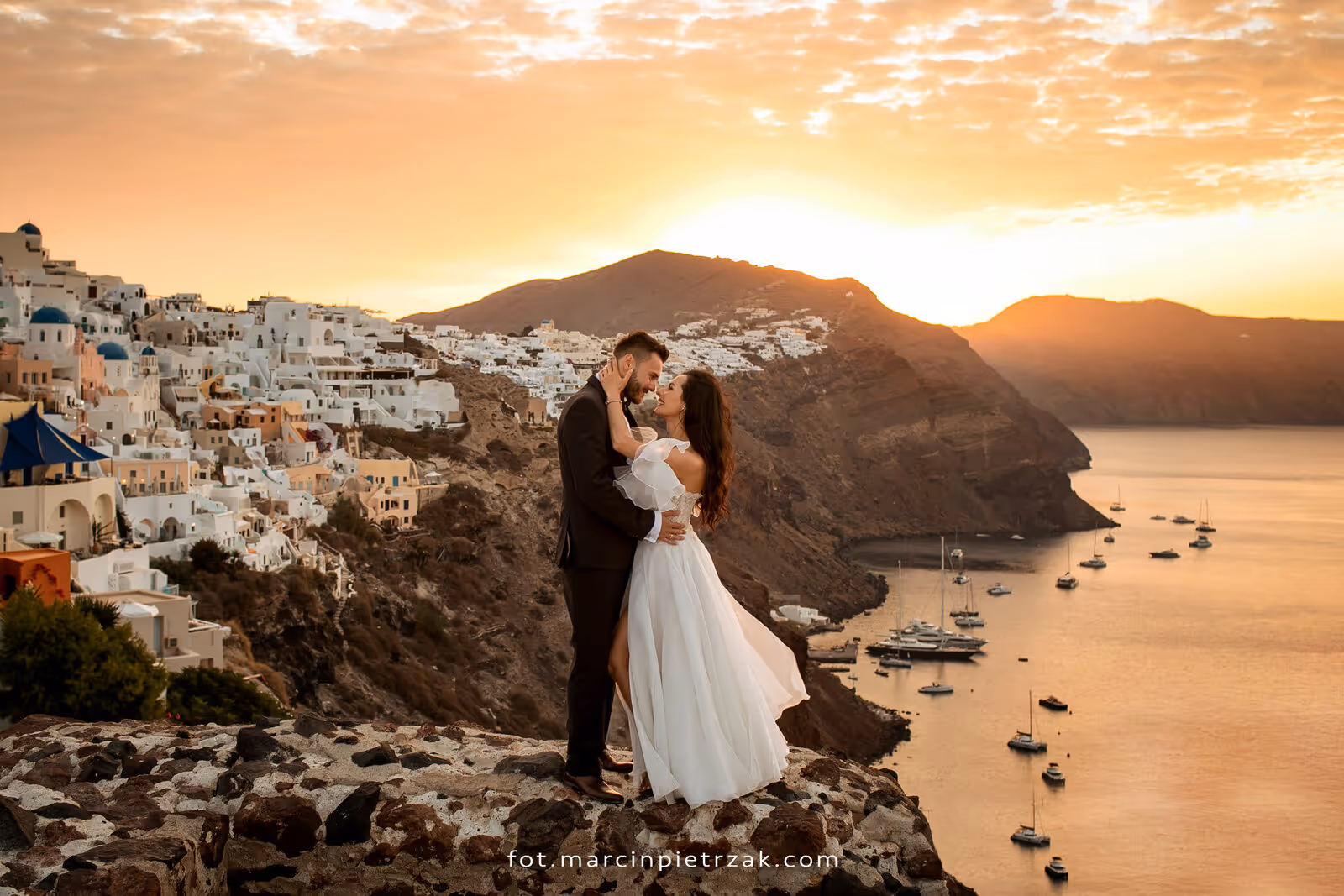 Ślub w Grecji - Santorini. Taras nr. 2. Zdjęcie nr. 16