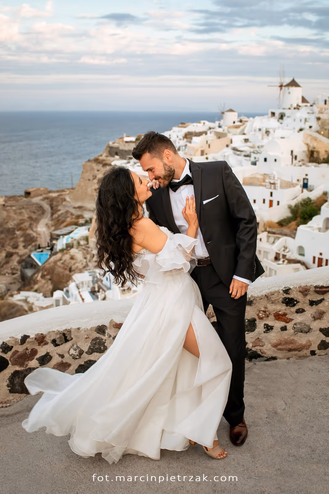 Ślub w Grecji - Santorini. Taras nr. 2. Zdjęcie nr. 20