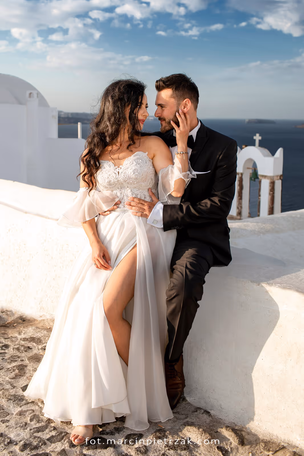 Ślub w Grecji - Santorini. Taras nr. 2. Zdjęcie nr. 26
