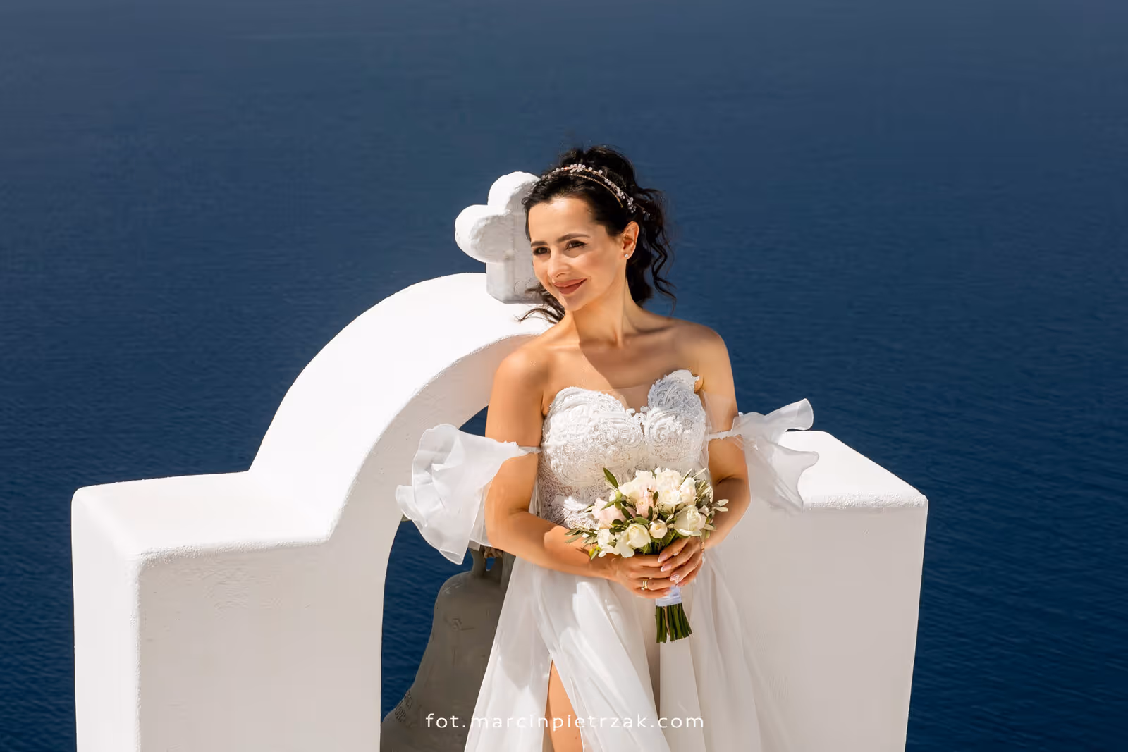 Ślub w Grecji - Santorini. Taras nr. 2. Zdjęcie nr. 5