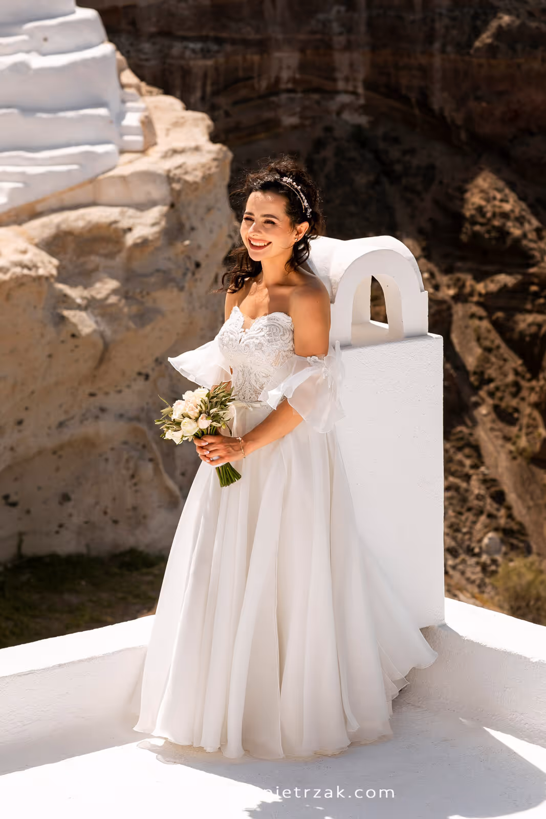 Ślub w Grecji - Santorini. Taras nr. 2. Zdjęcie nr. 9