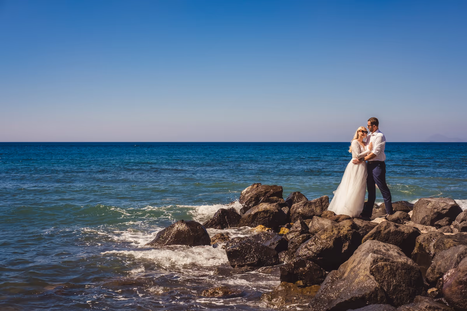Ślub w Grecji - Santorini. Taras nr. 1. Zdjęcie nr. 107