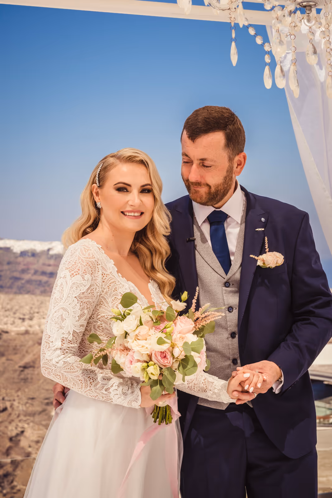 Ślub w Grecji - Santorini. Taras nr. 1. Zdjęcie nr. 16