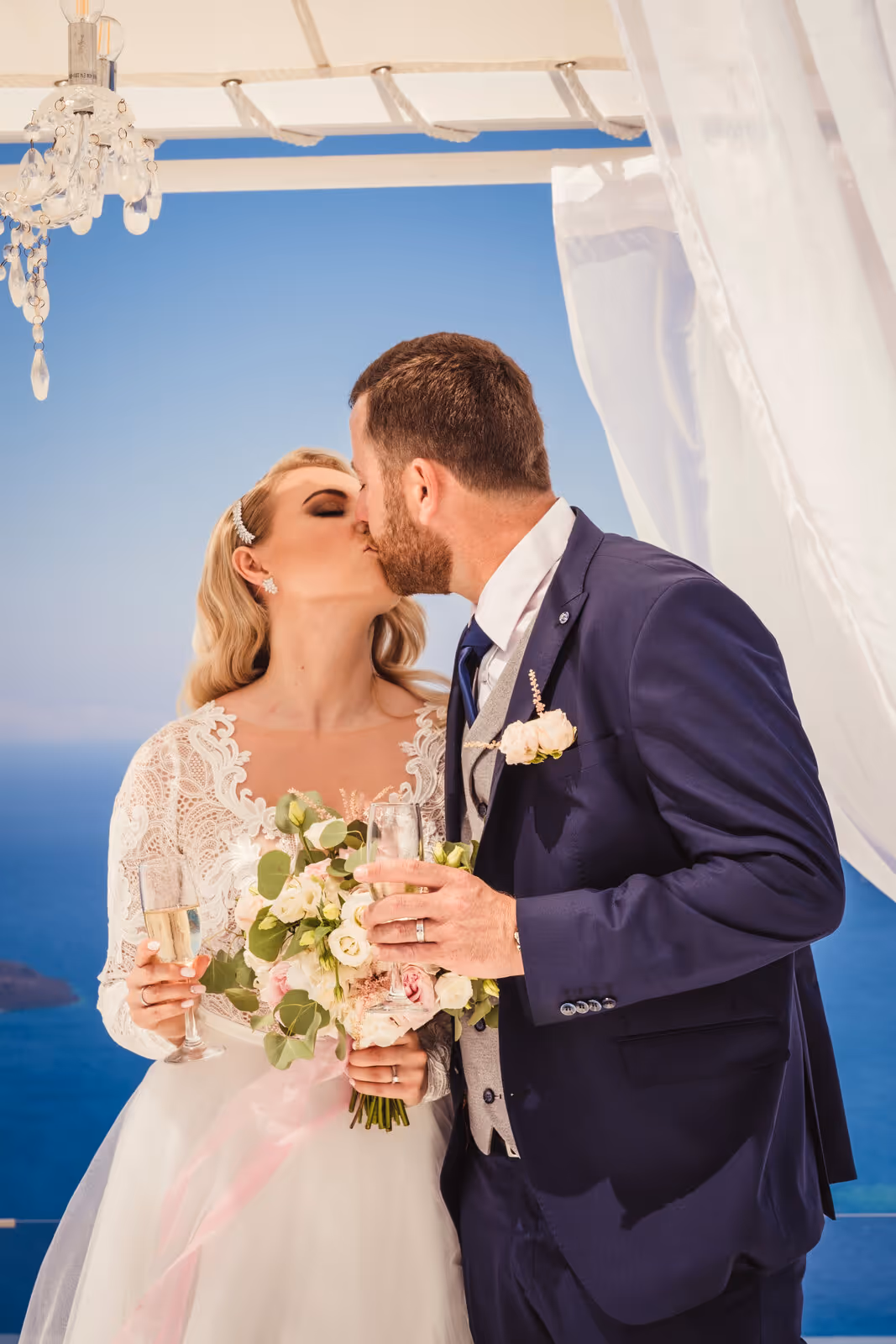 Ślub w Grecji - Santorini. Taras nr. 1. Zdjęcie nr. 22