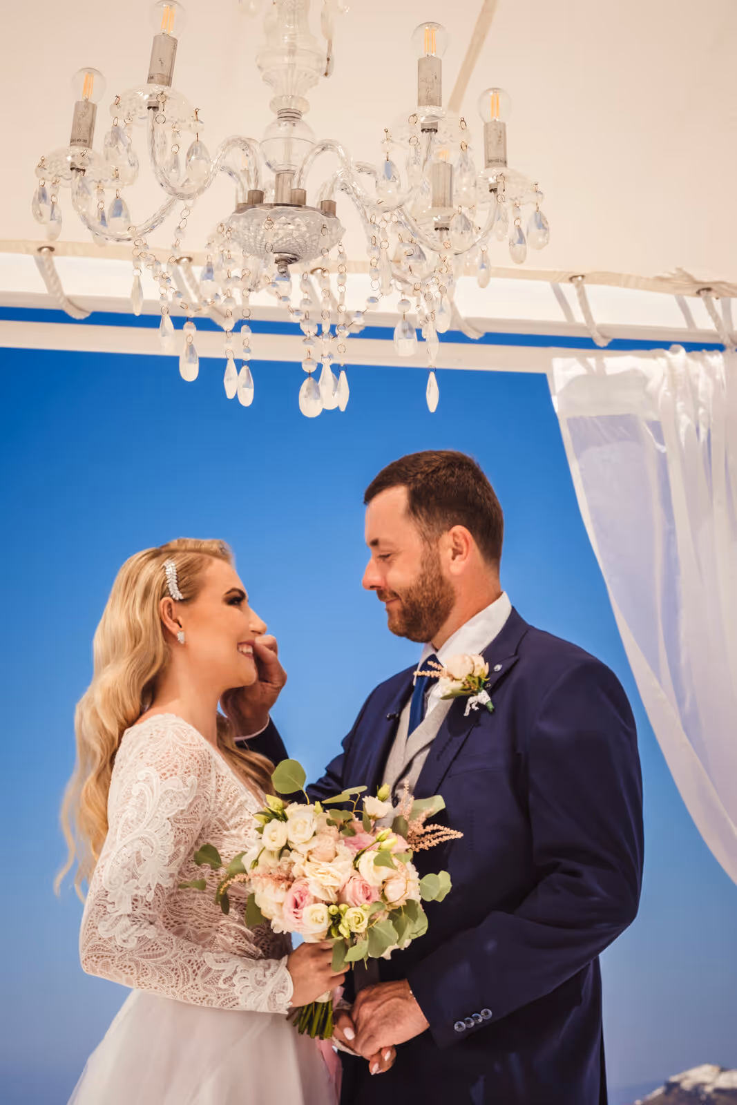 Ślub w Grecji - Santorini. Taras nr. 1. Zdjęcie nr. 5