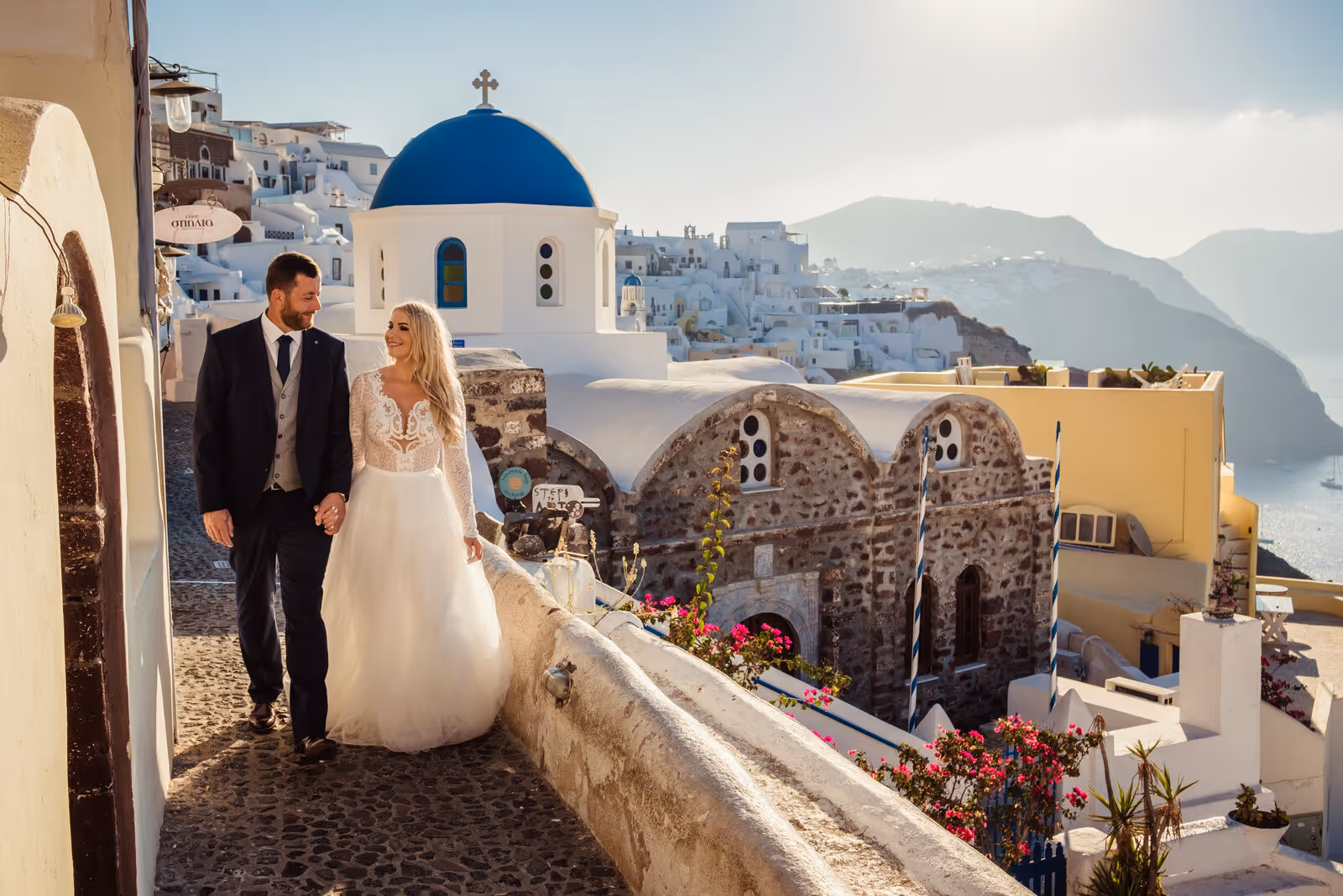 Ślub w Grecji - Santorini. Taras nr. 1. Zdjęcie nr. 77