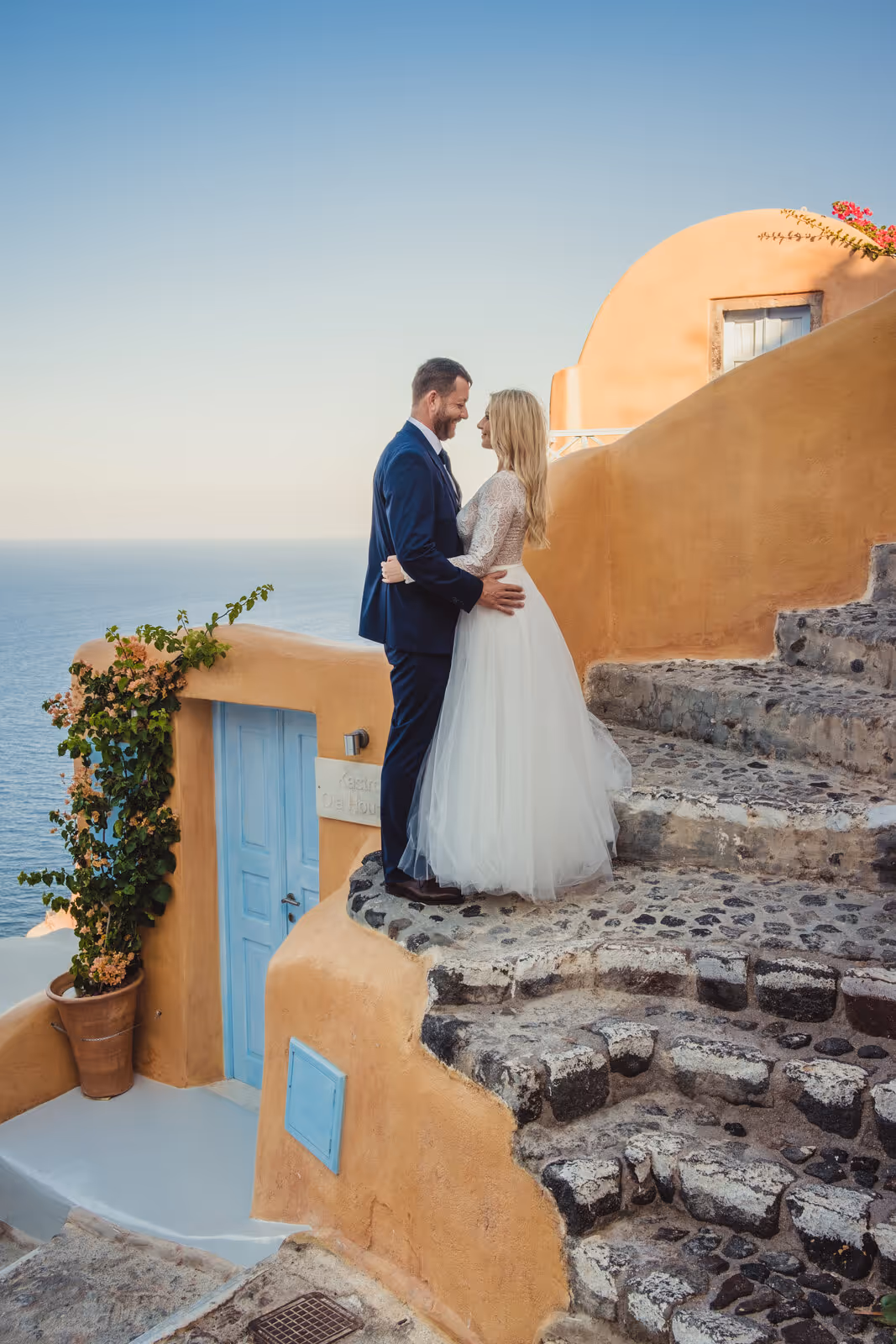 Ślub w Grecji - Santorini. Taras nr. 1. Zdjęcie nr. 91