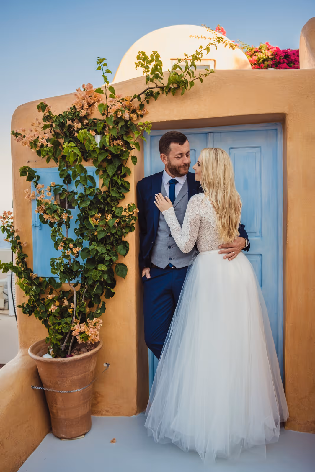 Ślub w Grecji - Santorini. Taras nr. 1. Zdjęcie nr. 96